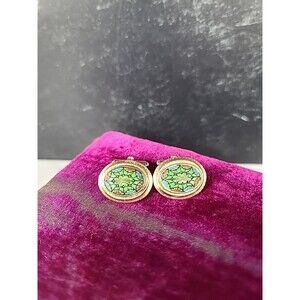 Vintage Floral Web Style Cufflinks